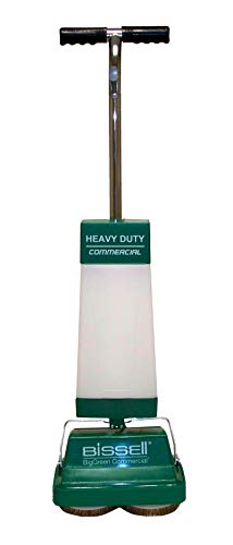 Portable Dual Brush Floor Scrubber and Polisher for Hardwood and Carpet