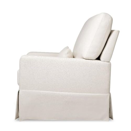 Namesake Crawford 360° Swivel Glider Recliner with Lumbar Pillow - Cream