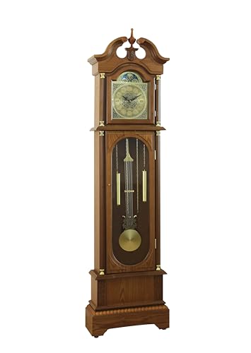 72-Inch Wooden Grandfather Clock with Westminster Chime & Roman Numerals