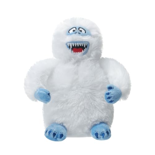 TRURENDI 23cm White Christmas Tree Topper Snowman Plush Holiday Decoration