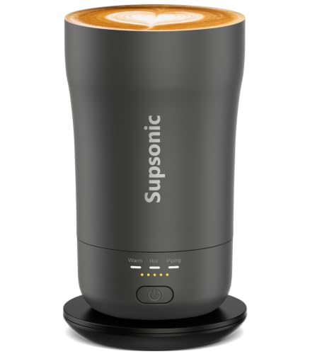 Supsonic Space Gray 14oz Heated Smart Coffee Mug with Temperature Control