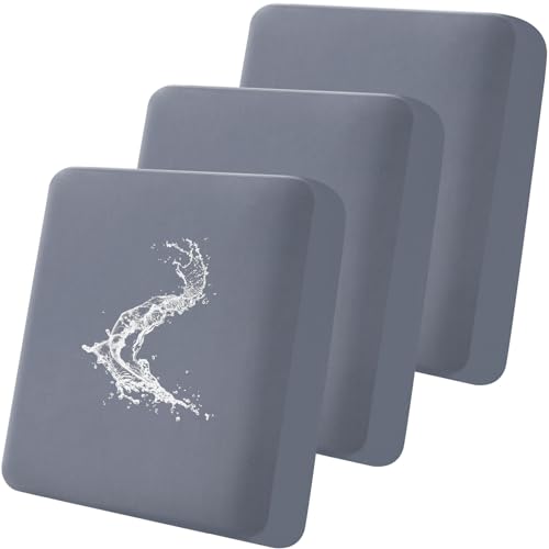 Waterproof Stretch Sofa Cushion Covers - Non-Slip, Soft & Washable, 3 Pack