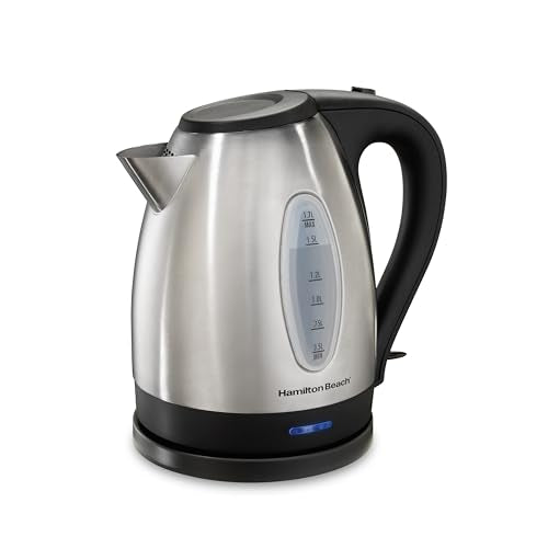 1.7 Liter Stainless Steel Electric Kettle - Fast Boiling Water Boiler