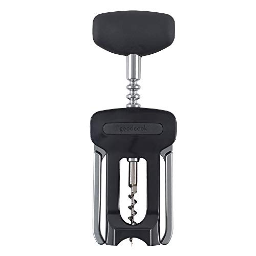 Good Cook Corkscrew Wine Bottle Opener - Durable Bar Tool for All Sizes