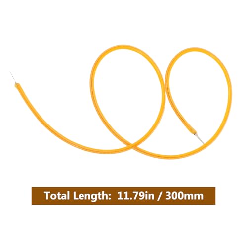 4 Pcs Flexible LED Filament Diodes, 11.81-Inch Silicone Lamp Parts