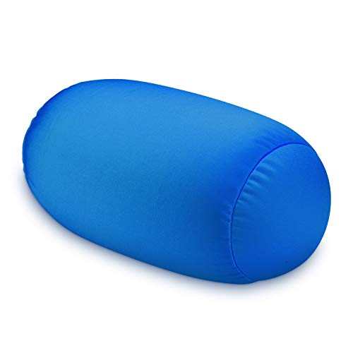 Soft Microbead Travel Neck Pillow - 7x12 Inch Support for Kids & Adults