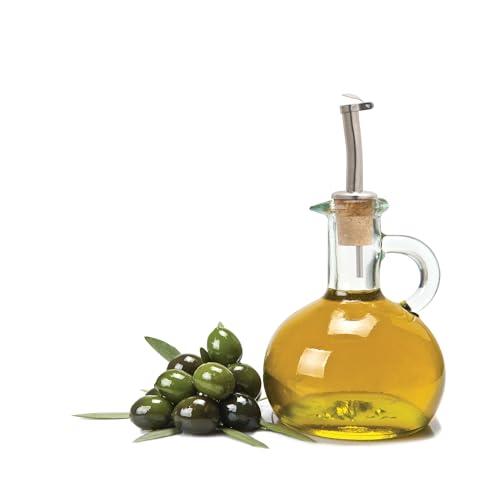 HIC Kitchen Set of 2 Fantes Stainless Steel Bottle Stopper Pourers – Perfect for Wines & Spirits
