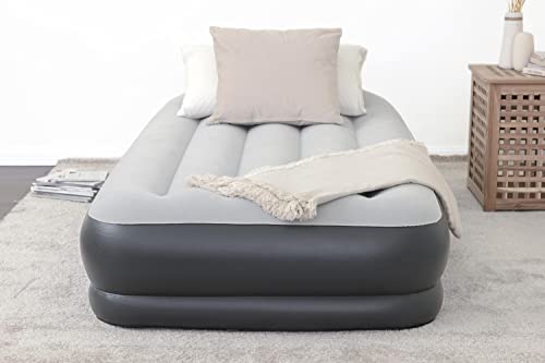 Twin Inflatable Air Mattress with Built-in Pump, Pillow & USB Charger