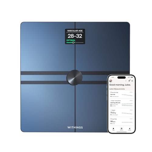 Smart Digital Body Weight Scale with Body Composition and Heart Health Analysis
