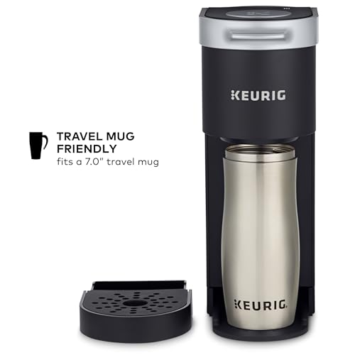 Compact Single Serve Pod Coffee Maker for Small Spaces - 6-12 oz Brew