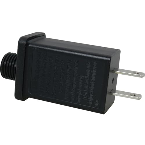 12V 1A Waterproof Power Adapter for Christmas Lights & Outdoor Decorations