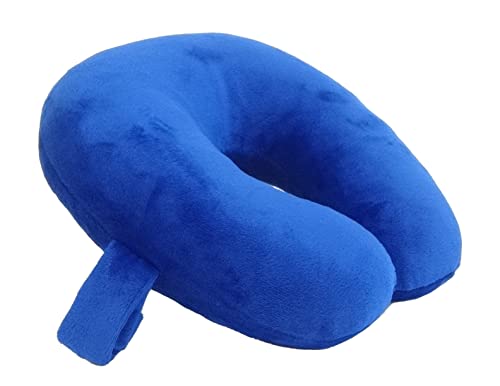 Kids Travel Neck Pillow - Soft Microfiber Support for Airplane & Car Rides