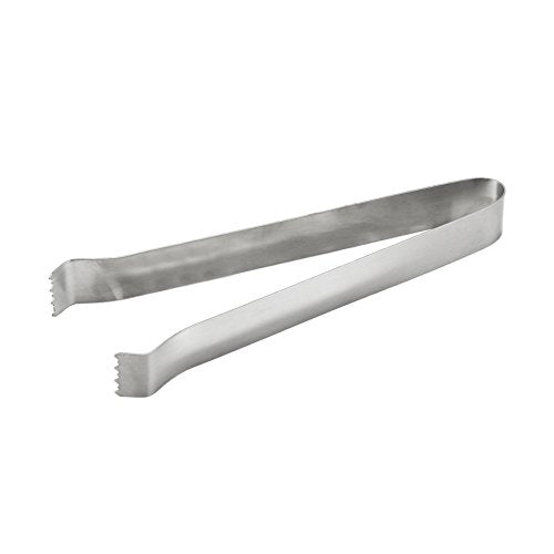 Stainless Steel Ice Tongs 6 Inch for Cocktails & Serving Food - Dishwasher Safe