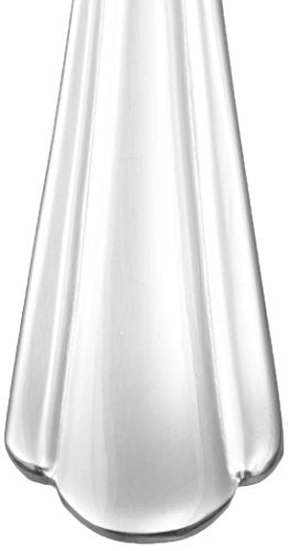 Stainless Steel Dinner Forks, Scalloped Edge Design, 12-Piece Set