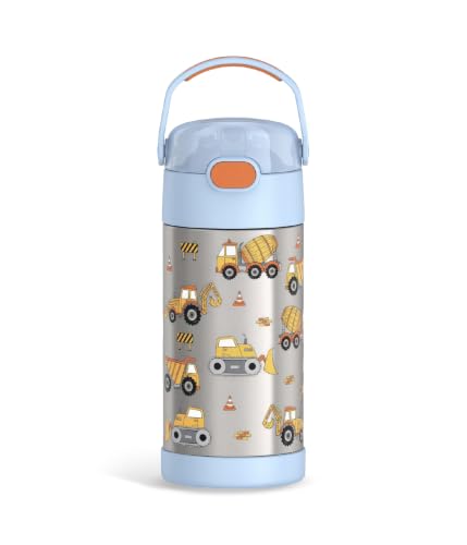 THERMOS FUNtainer 12oz Kids Insulated Water Bottle, Construction