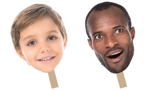 Custom Big Head Cutout on a Stick - Personalized Party Face Sign