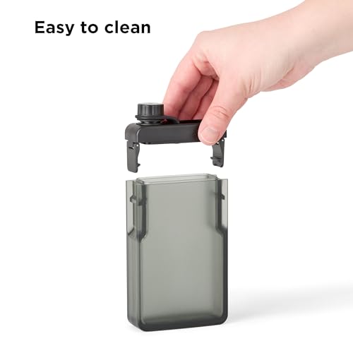 Rabbit Black Leak-Proof Discreet Flask - 6.5oz Portable Shatterproof Travel Container