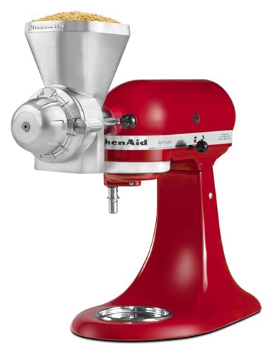 KitchenAid KGM All Metal Grain Mill Attachment for Stand Mixers - Model Included