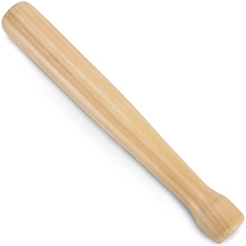 8-Inch Wooden Cocktail Muddler for Herbs & Fruit Mixology - Bar & Kitchen Tool