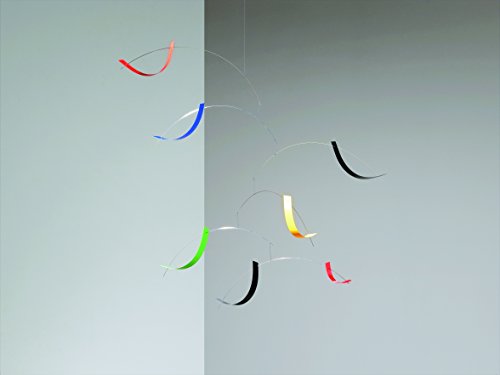 Breeze Hanging Mobile - Handmade Danish Modern Art Decor, 20-Inch