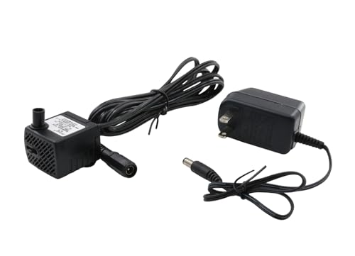 Submersible Low Voltage Fountain Water Pump - 40 GPH, 4-Speed Flow