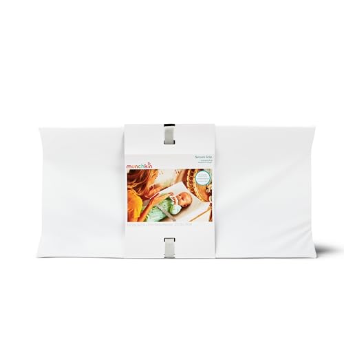 Waterproof Baby Changing Pad with Secure Grip Base and Safety Straps