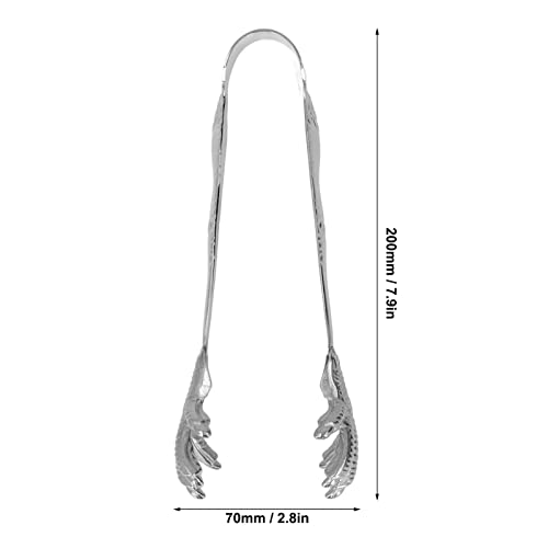 Stainless Steel Eagle Claw Ice Tongs for Bar & Party Food Serving