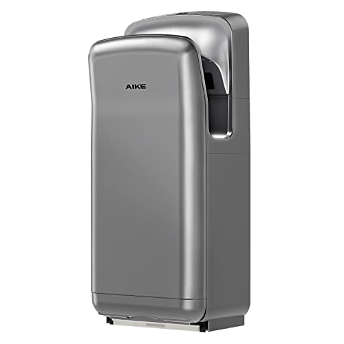 Commercial Jet Hand Dryer with HEPA Filter - 1850W Fast Dry Silver