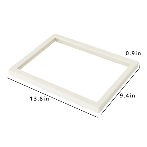 2-Piece Beige Velvet Glass Lid Replacement for Jewelry Trays