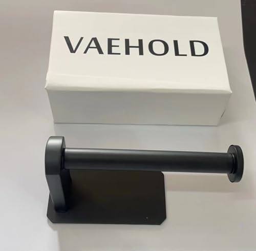 Self-Adhesive Toilet Paper Holder, Stainless Steel No-Drill Wall Mount