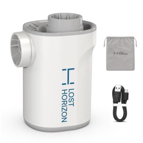 Rechargeable Air Pump for Camping Mattresses - Fast Inflation & Deflation