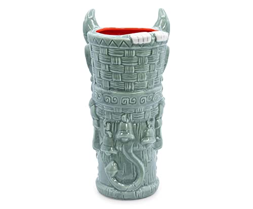 Krampus Ceramic Tiki Mug - 18oz Collectible Holiday Cocktail Cup