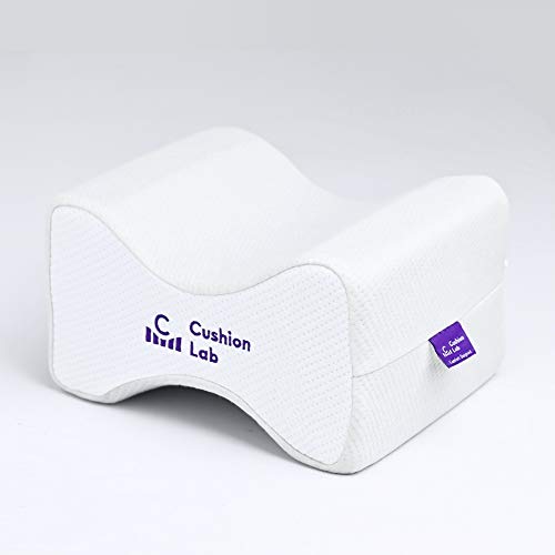 Extra Support Orthopedic Knee Pillow for Side Sleepers - Large Memory Foam Leg Pillow for Back Pain Relief