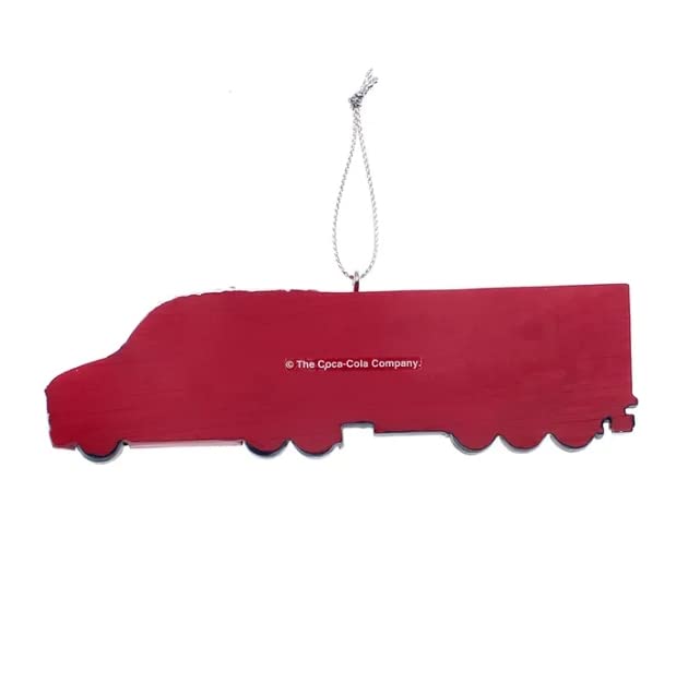 Kurt Adler Coca-Cola Semi Truck Christmas Ornament CC2204