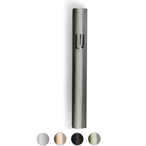 5-Inch Waterproof Aluminum Mezuzah Case - Durable Indoor & Outdoor Holder