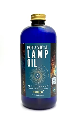 Plant-Based Botanical Lamp Oil | Paraffin & Petroleum-Free Fuel
