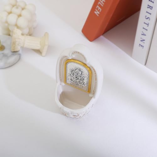 Holy Family Porcelain Holy Water Font for Wall Hanging Home Decor