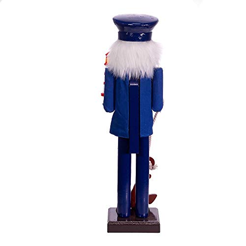 Kurt S. Adler 15-Inch Nautical Sailor Nutcracker with Lighthouse & Anchor