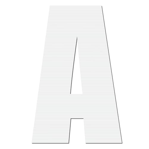24-Inch Waterproof Decorative Letters and Numbers for Wall Decor