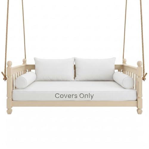 Outdoor Twin Daybed Cushion Cover Set - Waterproof & Durable