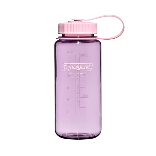 Nalgene 16 oz Wide Mouth Water Bottle Cherry Blossom Slim BPA-Free