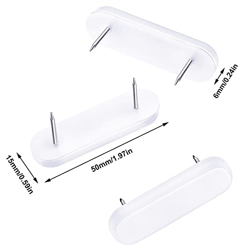 15 Pieces Plastic Bed Skirt Holding Pins for Furniture & Chair Legs
