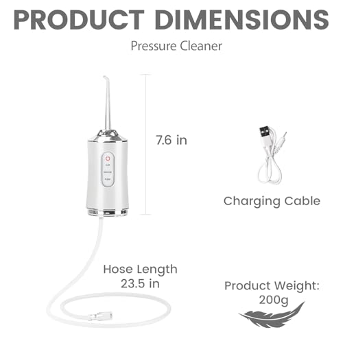 High-Pressure Cleaning Tool for Slushie Machines, 3-Speed Water Jet Cleaner