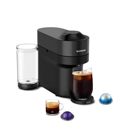 Compact Single Serve Coffee & Espresso Maker with 20 Espresso Pods, Black