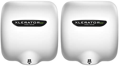 High Speed Energy Efficient Hand Dryer - 10 Sec Dry Time, White Cover