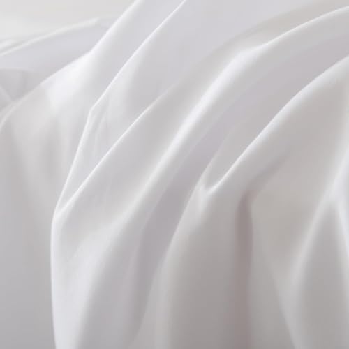 Twin XL Dorm Bed Skirt with 32 Inch Drop – Ruffled Microfiber Dust Ruffle