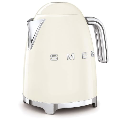 Retro Electric Kettle 1.7L Stainless Steel Water Boiler for Tea & Coffee