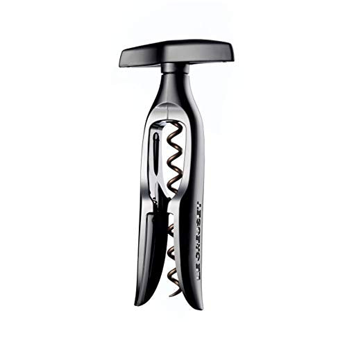 Screw Pull Self-Pulling Corkscrew Wine Opener, Effortless Bottle Opening
