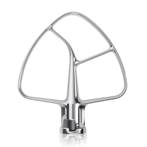 Stainless Steel Flat Beater Attachment for 4.5-5 Quart Tilt-Head Mixers