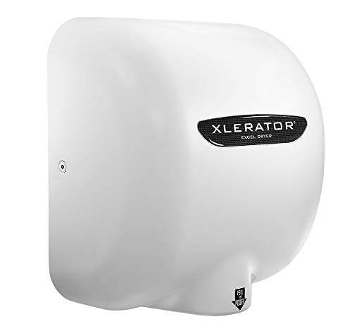 High-Speed Commercial Hand Dryer, White Thermoset, 208-277V